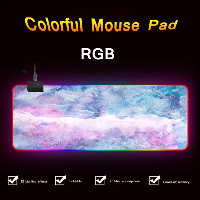 Large Glowing Mouse Pad